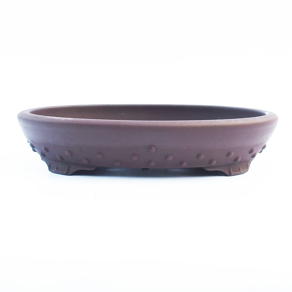 Kom 31 x 24 x 6,5 cm bruin