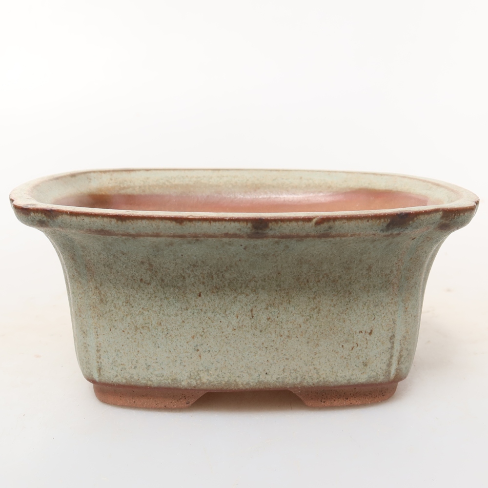Keramische schaal  13 x 10,5 x 5,5 cm, kleur: beige