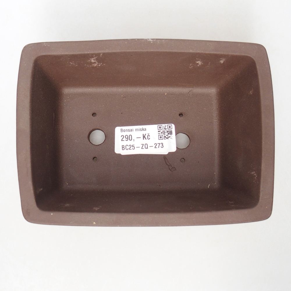 Kom 15,5 x 11,5 x 6,5 cm bruin