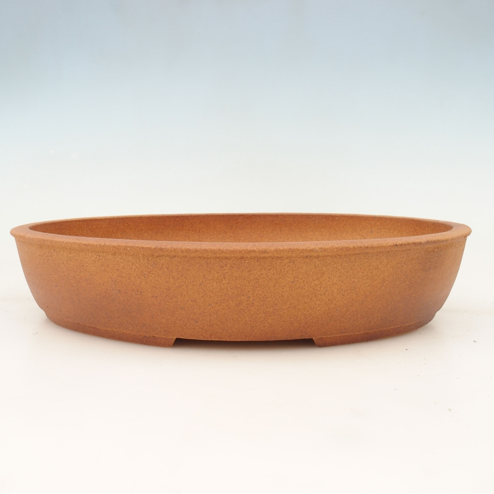 Bonsaischaal 39 x 32 x 7,5 cm , kleur bruin