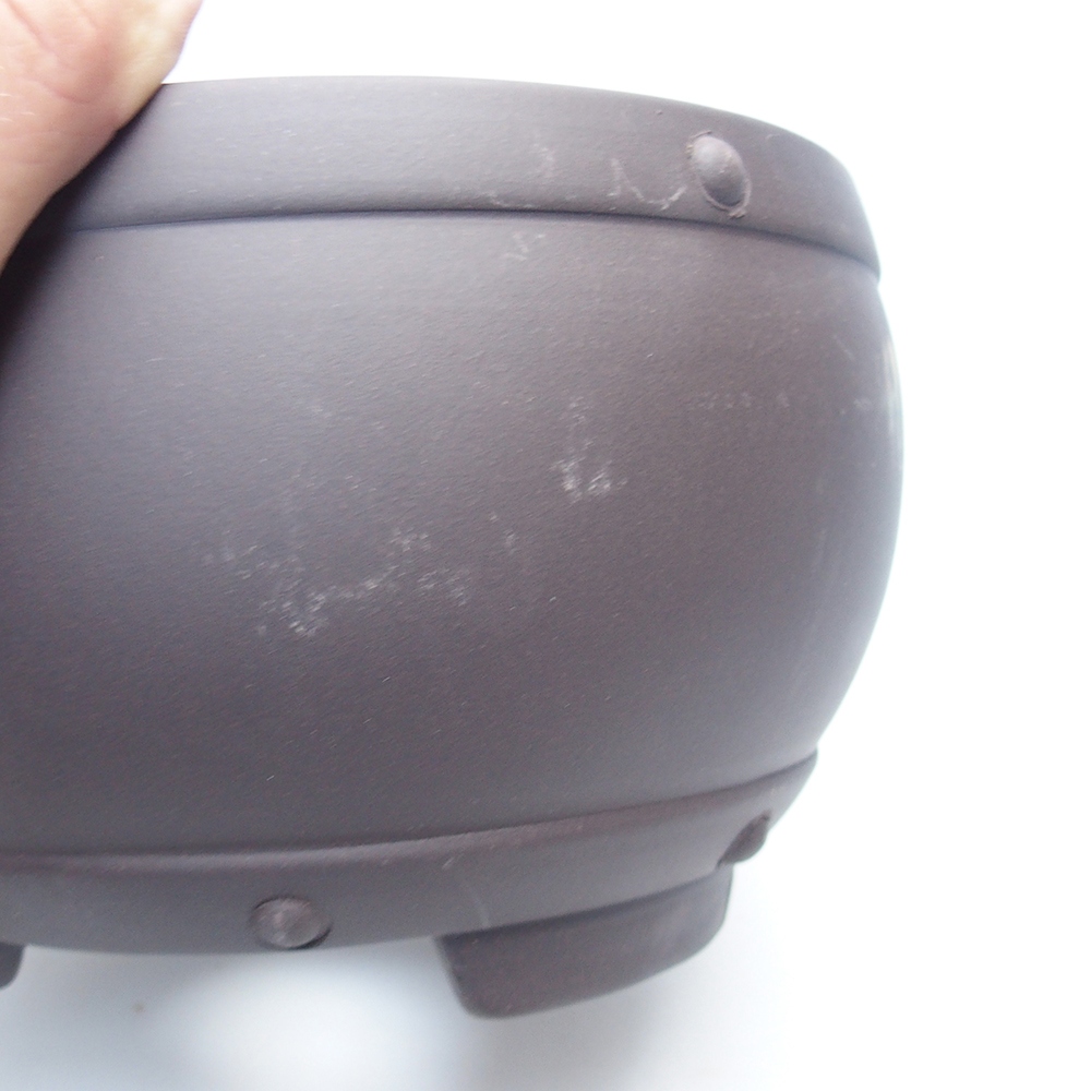 Kom 19 x 19 x 11,5 cm zwart