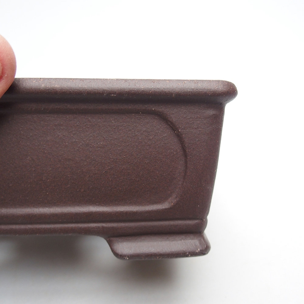 Kom 16 x 12 x 6 cm bruin