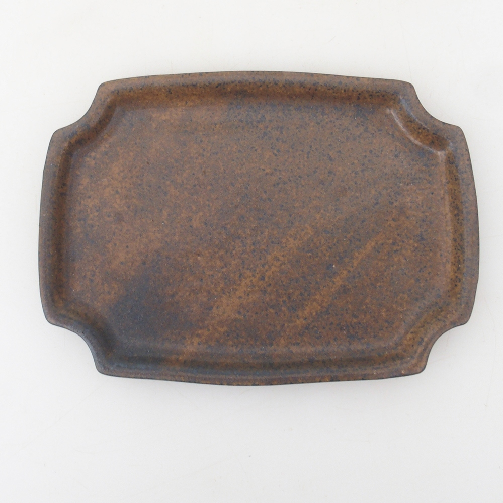 Keramische kom H17 -15,5 x 11 x 1 cm - bruin