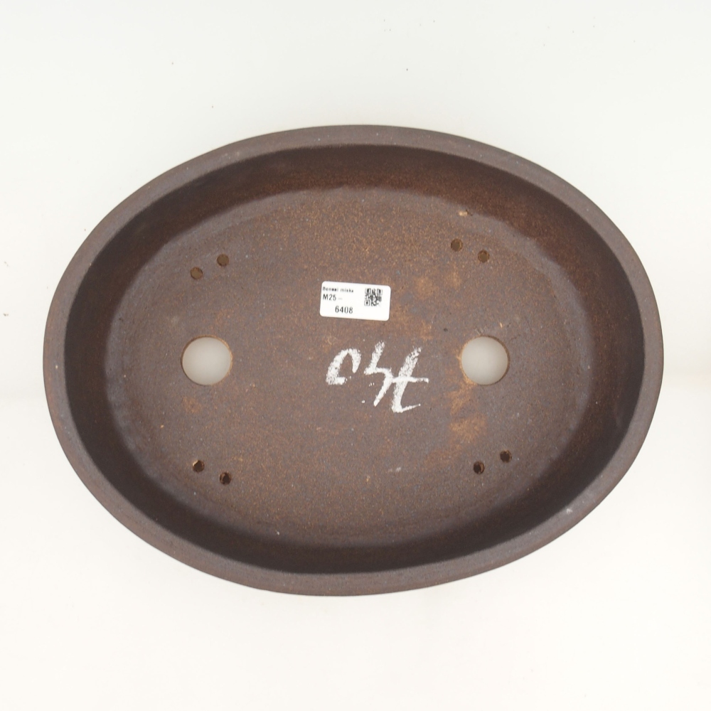 Bonsaischaal 32 x 24,5 x 8 cm , kleur bruin