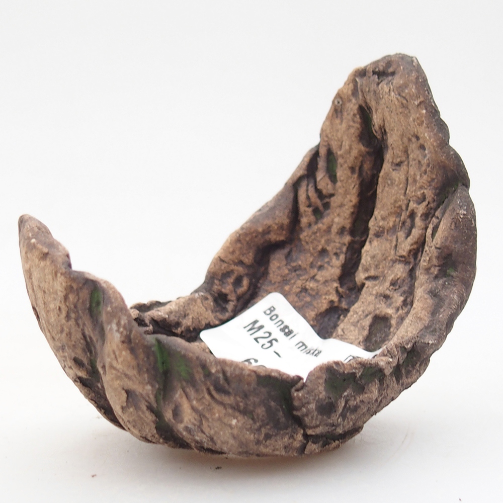 Keramische schaal 8 x 5,5 x 7 cm , kleur groen