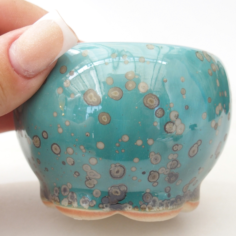 Kom 7 x 7 x 5,5 cm blauw