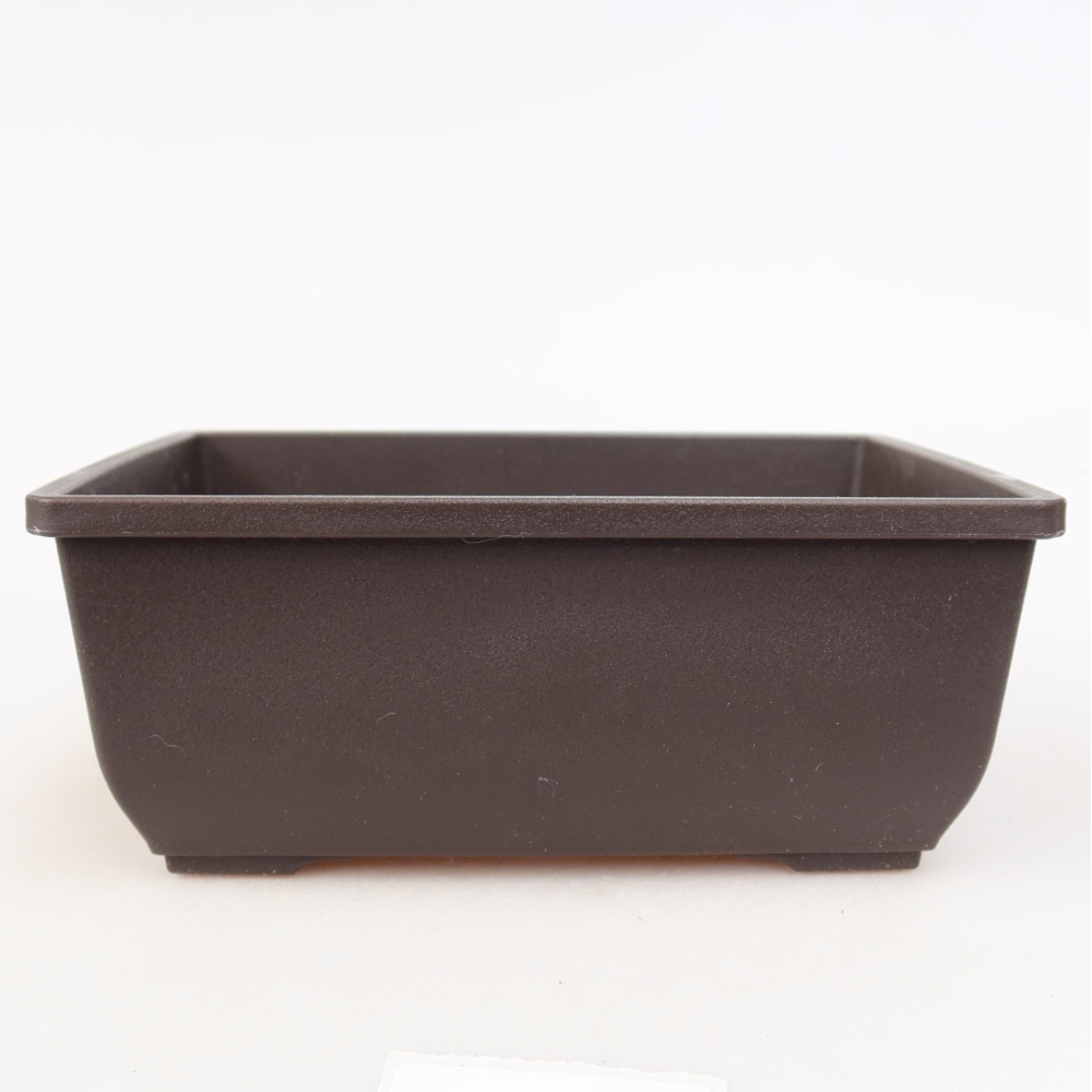 Bonsai-bakje van kunststof MP-1 bruin - 15 x 11 x 6 cm