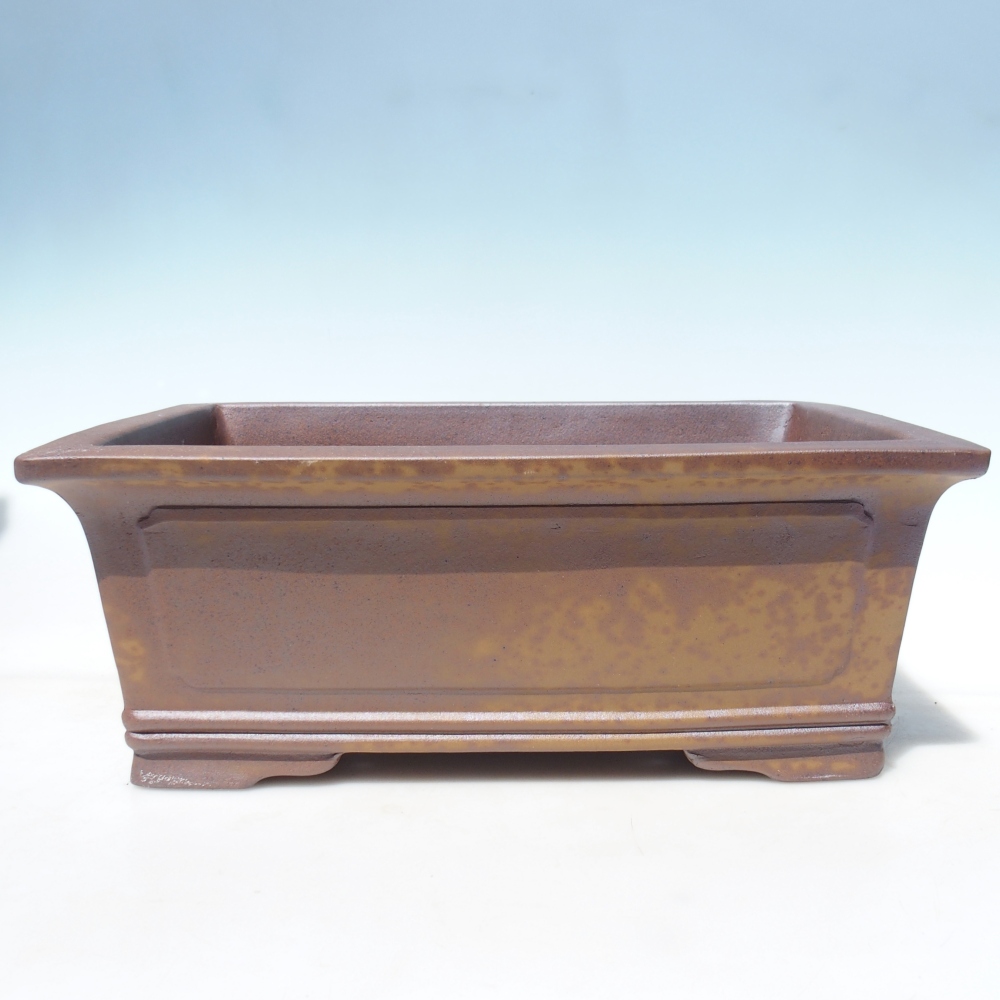 Schaal 41,5 x 30 x 15,5 cm bruin - UITSLUITEND PERSOONLIJK AFHALEN OF PALLETVERVOER