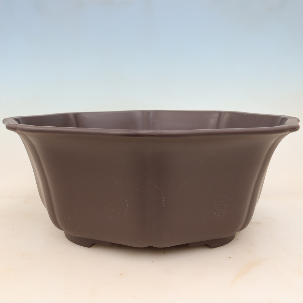 Bonsai-bak van kunststof MP-31 bruin - 39,5 x 37,5 x 14,5 cm