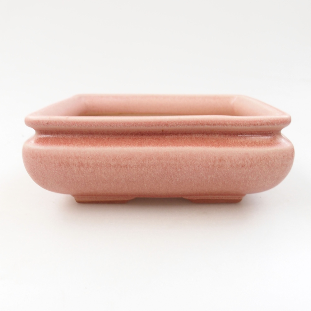 Bonsaischaal van keramiek 22 x 17 x 5 cm, groen