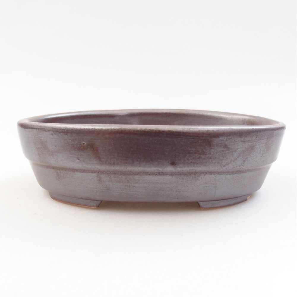 Bonsaischaal van keramiek 22 x 17 x 5 cm, groen