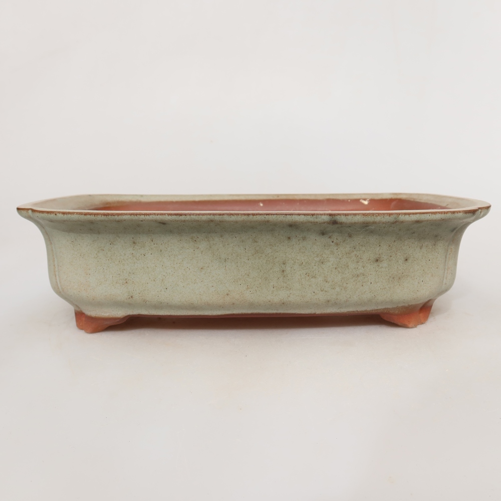 Keramische schaal  24 x 17 x 6 cm, kleur: beige
