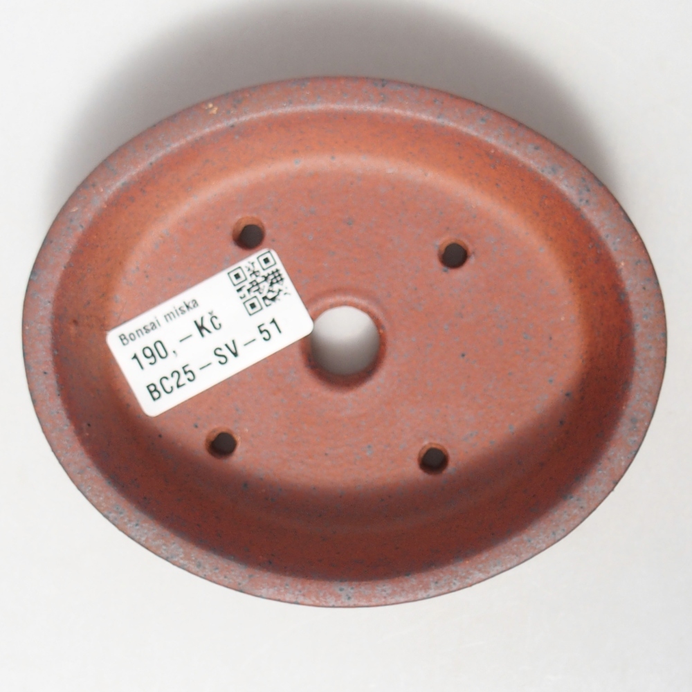 Kom 12,5 x 10,5 x 3 cm bruin