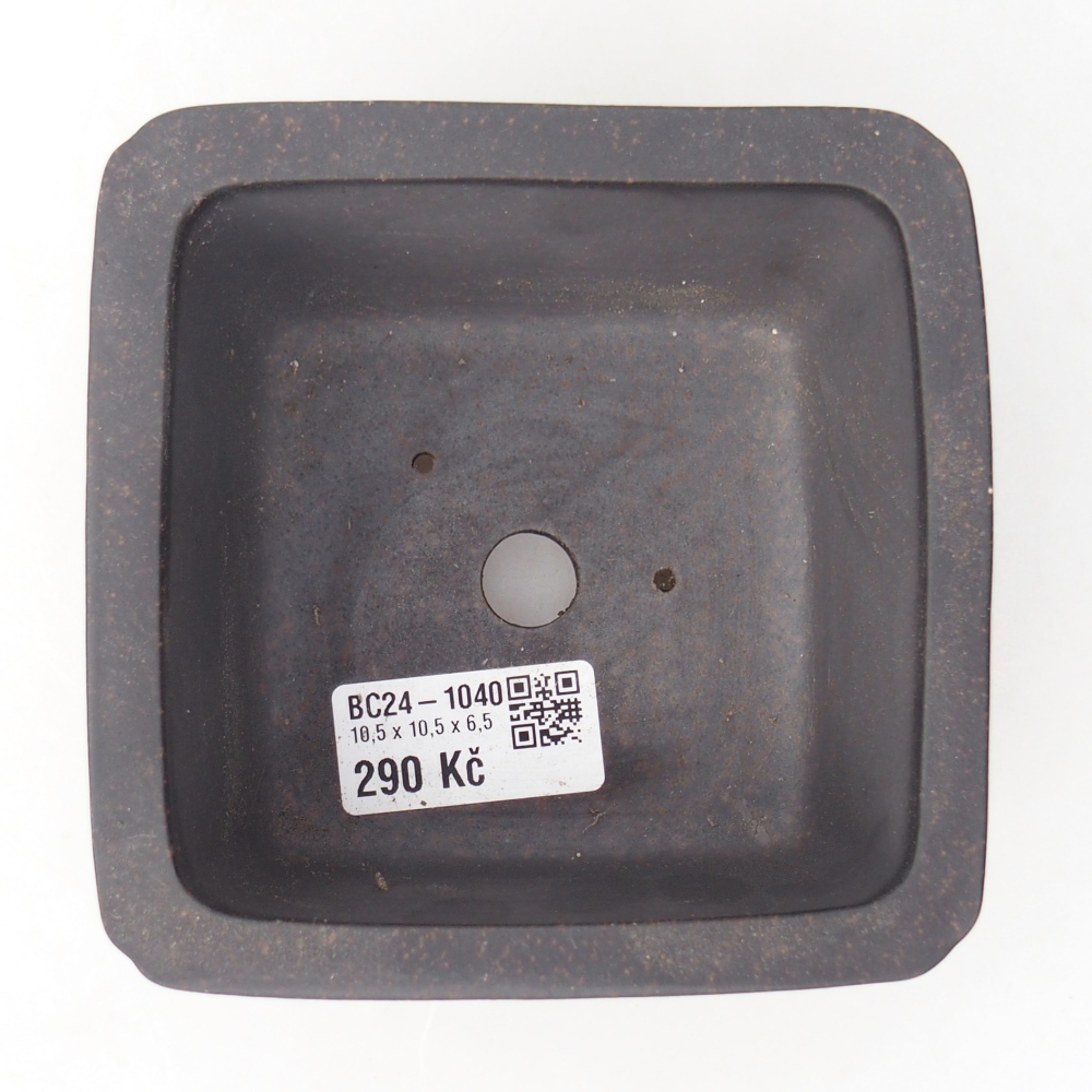 Kom 11 x 11 x 6 cm zwart