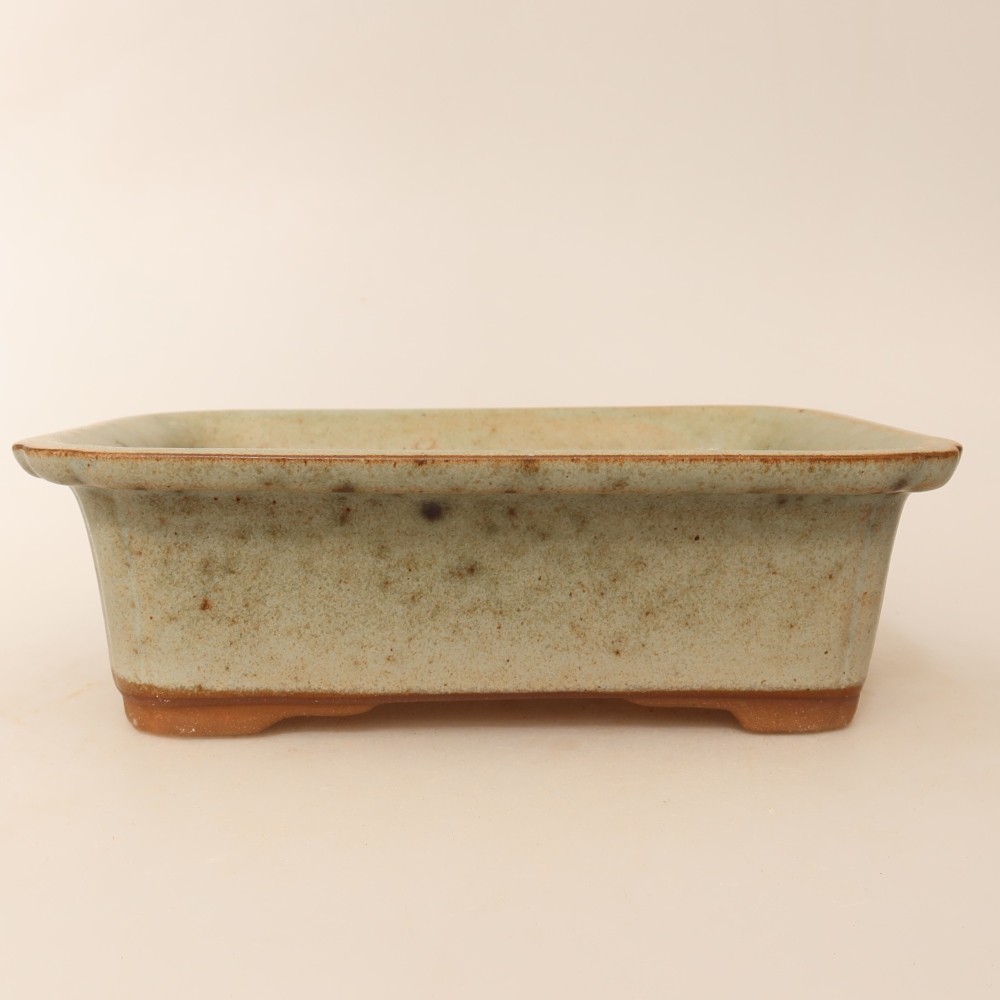 Keramische schaal  20 x 15,5 x 5,5 cm, kleur: beige
