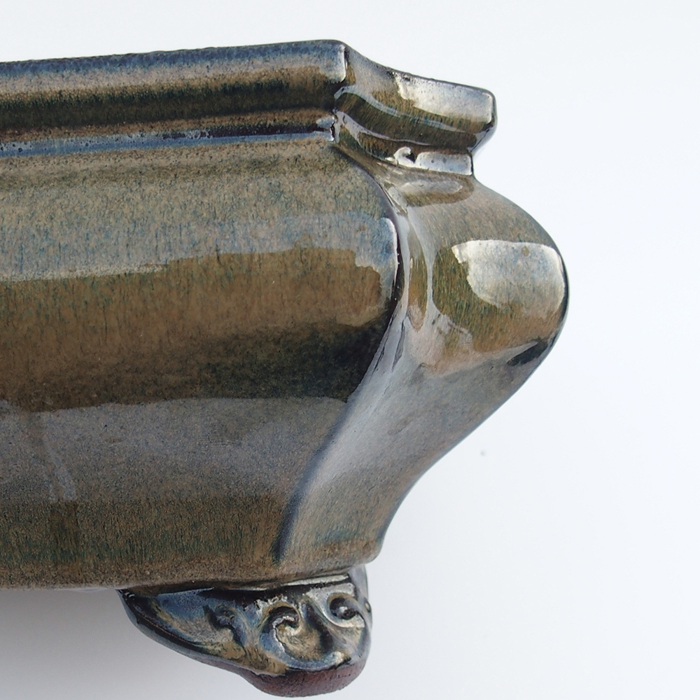 Kom 28 x 28 x 12,5 cm grijs