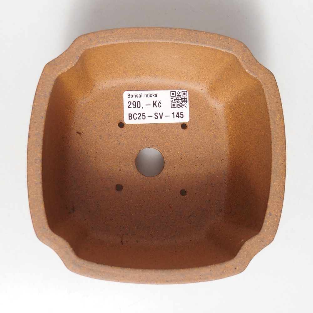 Kom 13 x 13 x 7 cm bruin