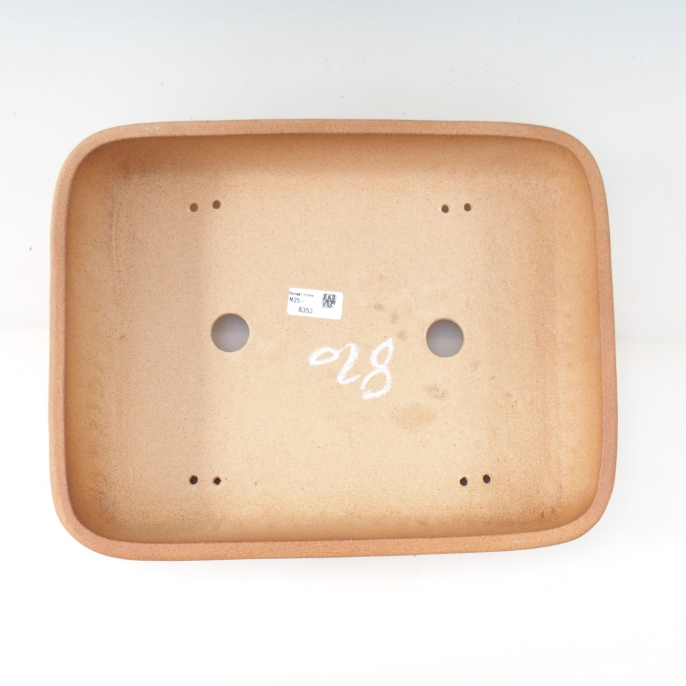 Bonsaischaal 38 x 30 x 8,5 cm , kleur bruin