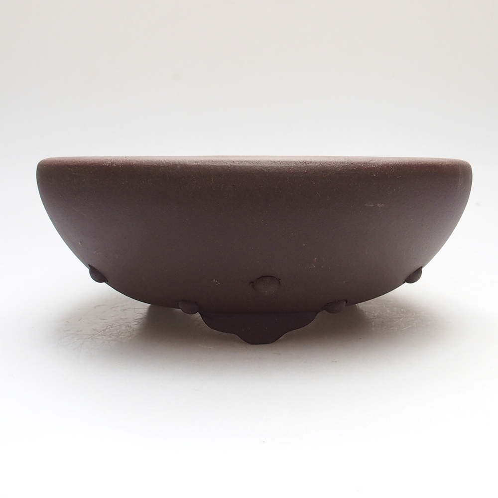 Kom 22 x 22 x 8,5 cm bruin