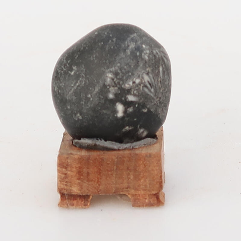 Suiseki - Steen met DAI (houten basis)