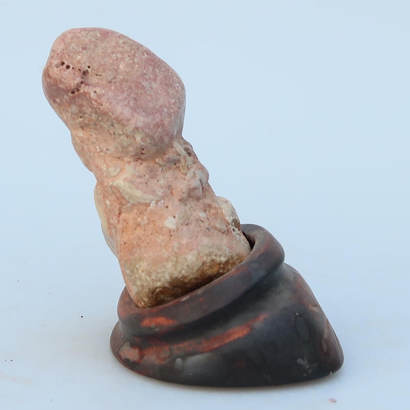 Suiseki - Steen met DAI (houten basis)