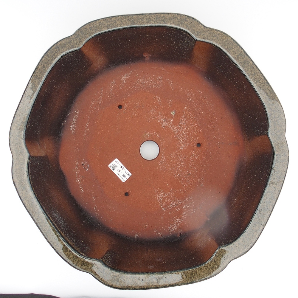 Kom 41 x 15 cm grijs