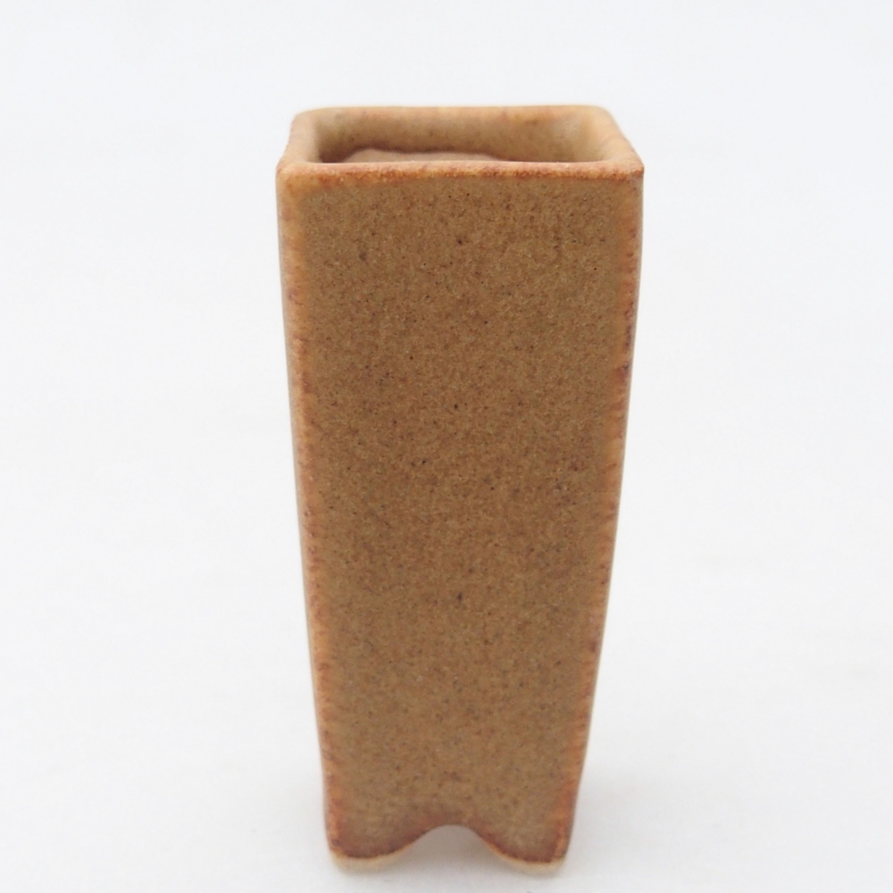 Mini bonsaischaal 2 x 2 x 5 cm, bruin