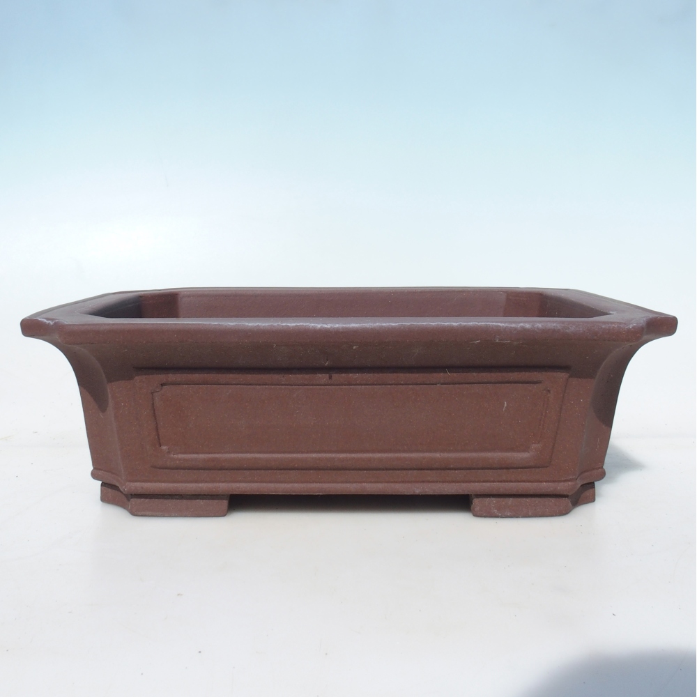 Bonsaischaal 35,5 x 36,5 x 11 cm berken bruin