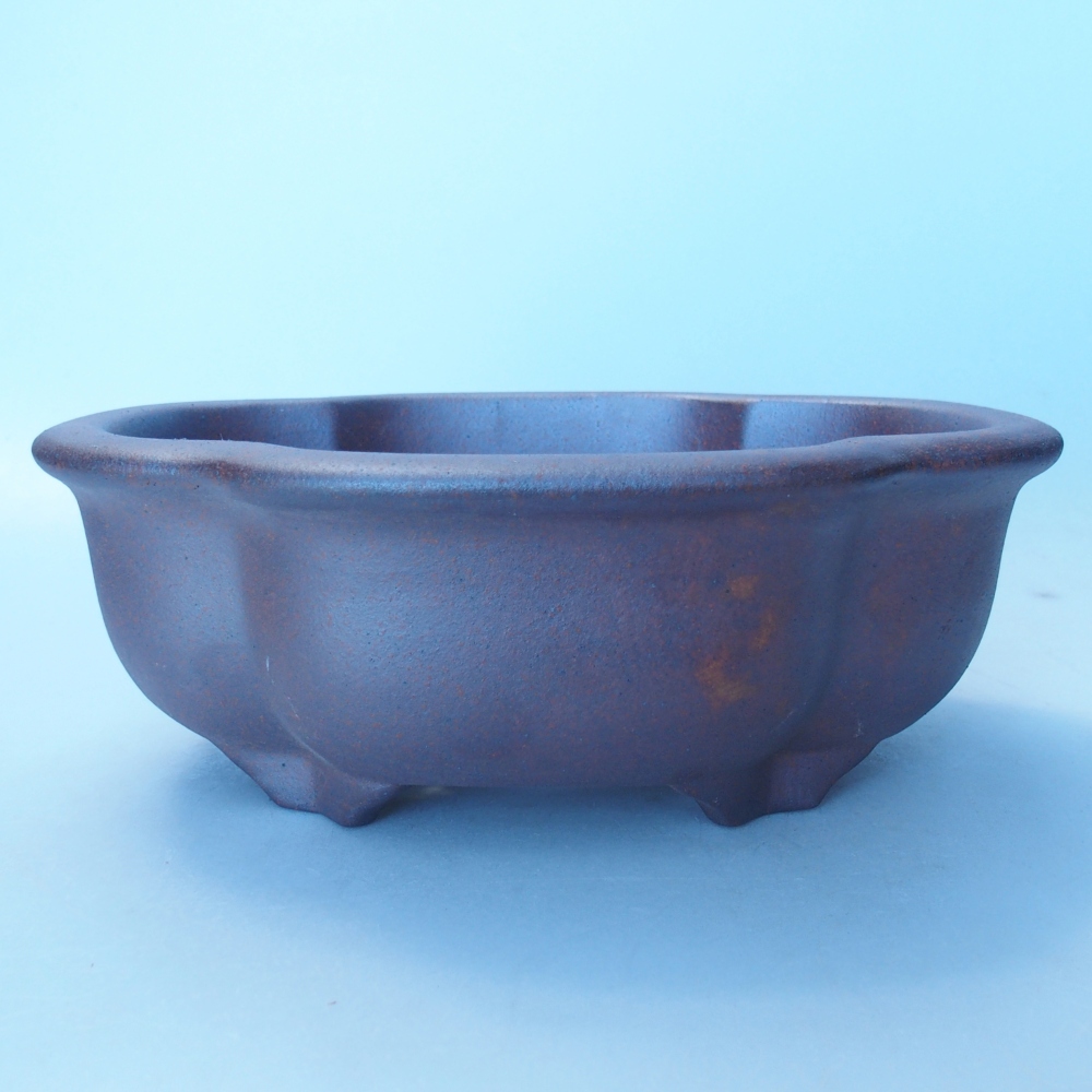 Kom 20,5 x 17,5 x 7 cm bruin