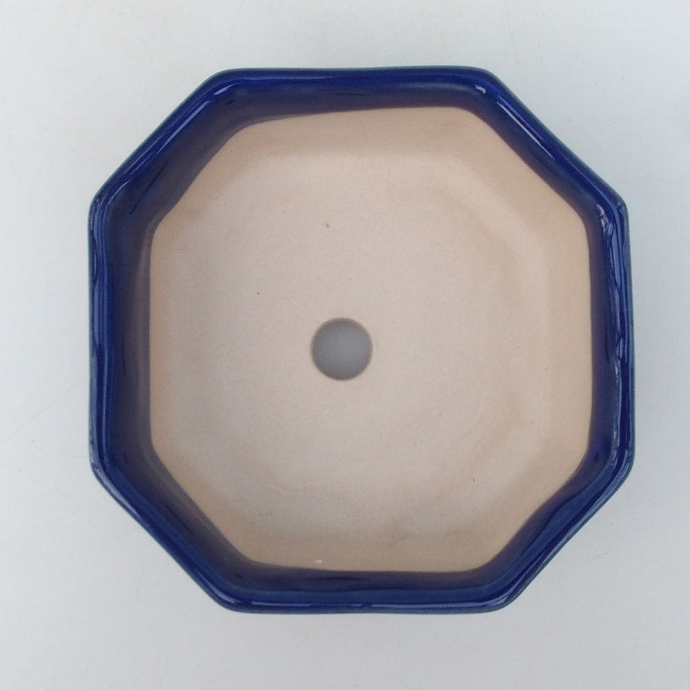 Bonsaischaal H13 - 12,5 x 12,5 x 4,5 cm - blauw