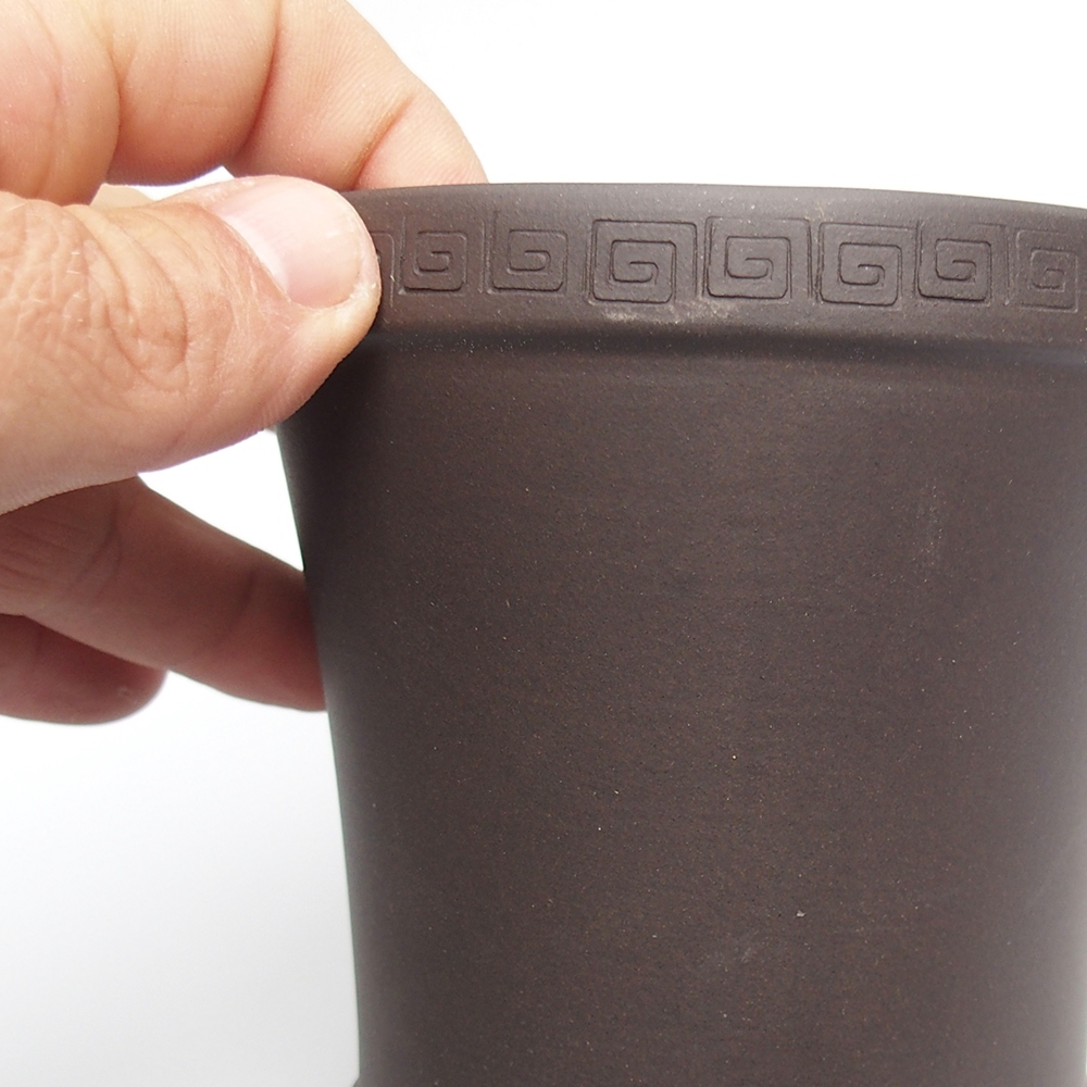 Kom 11 x 11 x 12 cm zwart