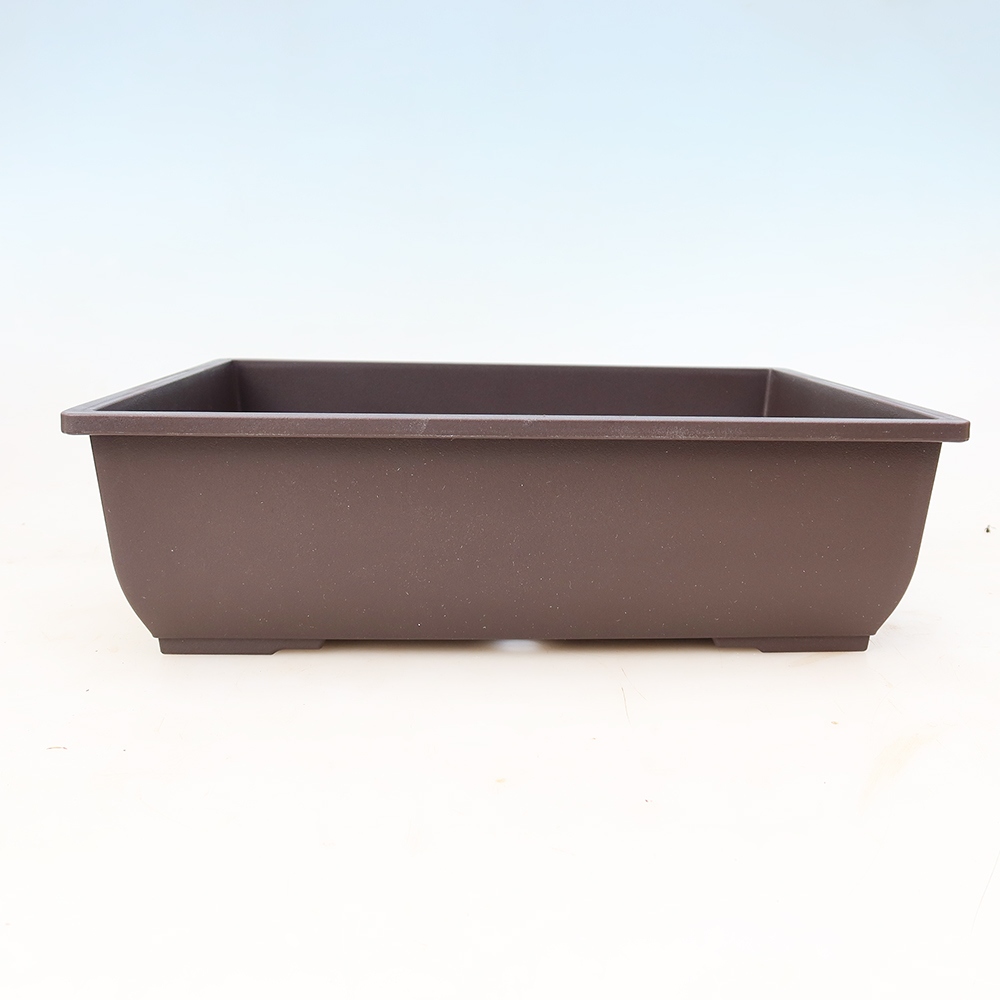 Bonsai-bak van kunststof MP-7 bruin - 34 x 26 x 10 cm