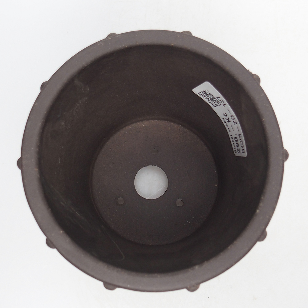 Kom 11 x 11 x 12 cm zwart