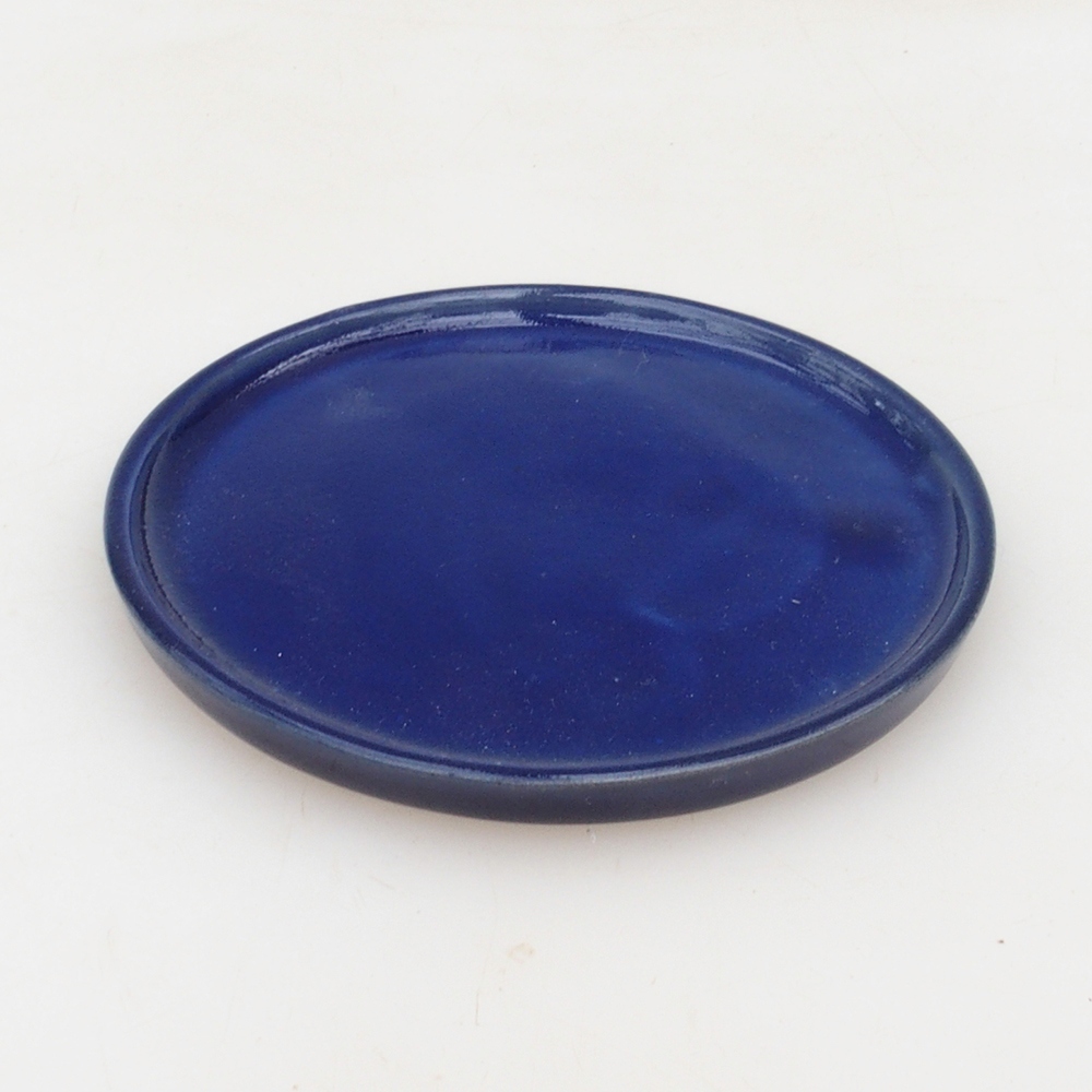 Ronde Bonsai Console D6-M - 11 x 11 x 1 cm - blauw