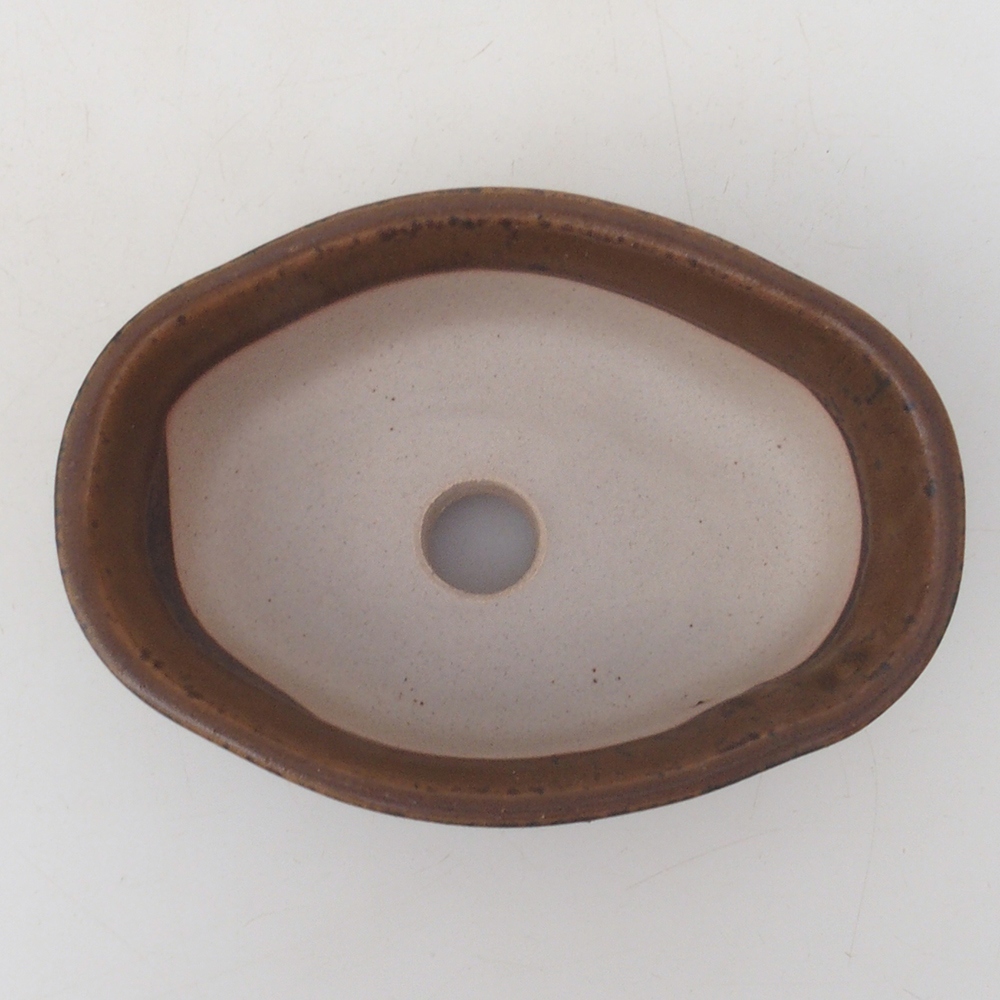Bonsaischaal H05 - 11 x 8 x 4 cm - bruin