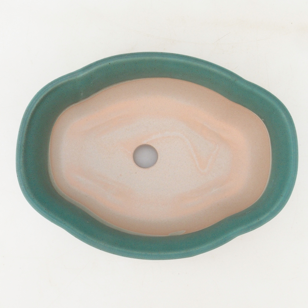 Bonsaischaal H75 - 19 x 14 x 6,5 cm - groen