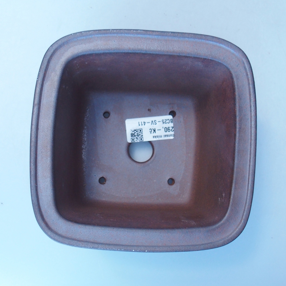 Kom 15 x 15 x 10,5 cm bruin