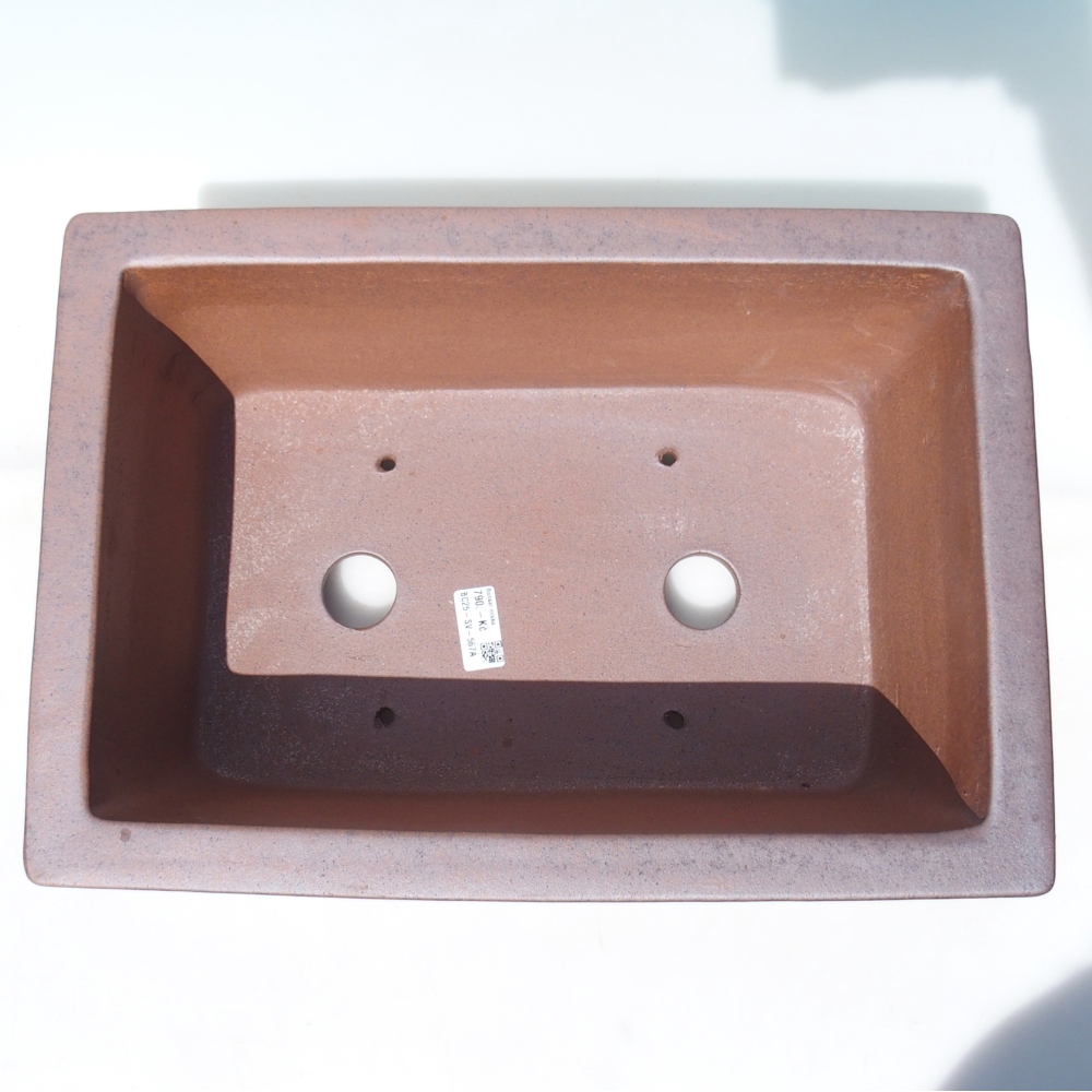 Schaal 41,5 x 29 x 16 cm bruin - UITSLUITEND PERSOONLIJK AFHALEN OF PALLETVERVOER