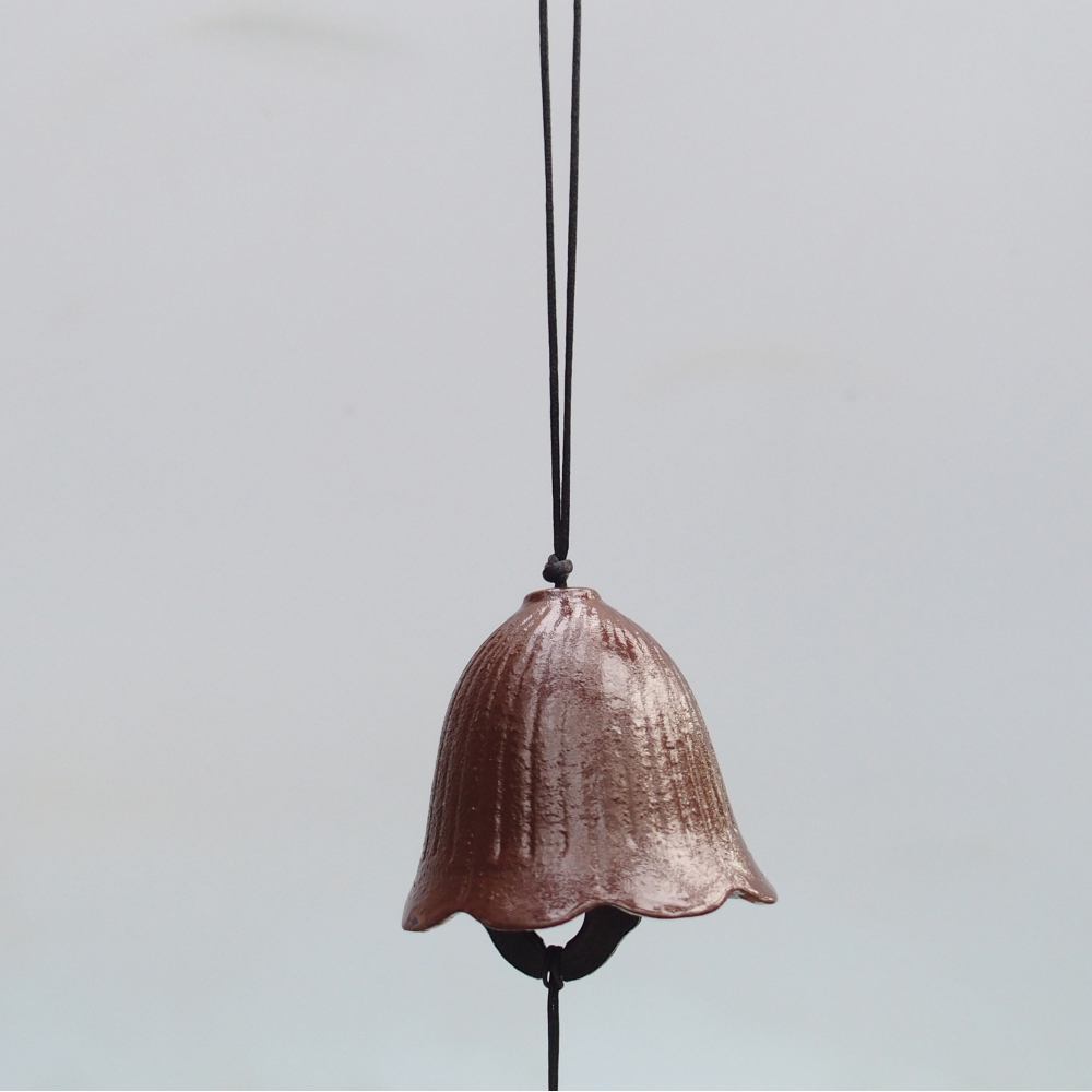 Metalen bel, kleur bruin