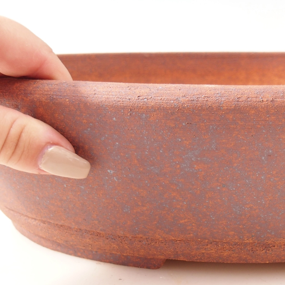 Bonsaischaal 33,5 x 26 x 8,5 cm , metaalkleur