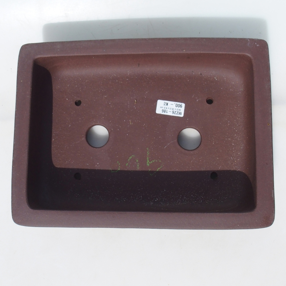 Bonsaischaal 34,5 x 25,5 x 8,5 cm berken bruin