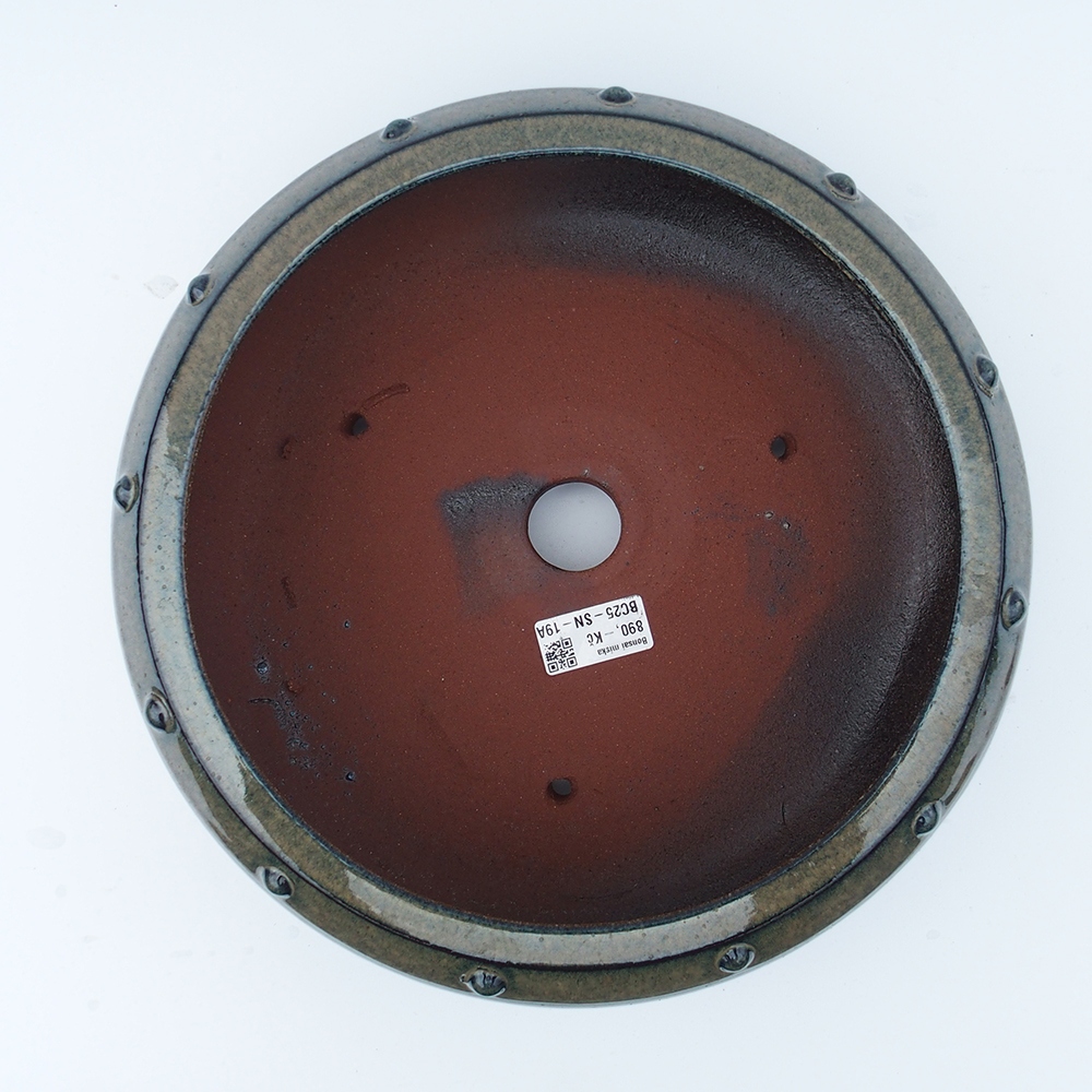 Kom 31 x 31 x 10 cm grijs