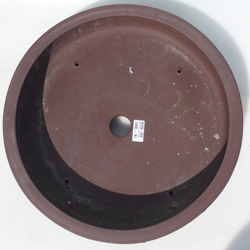 Bonsaischaal 41,5 x 41,5 x 9,5 cm - bruin