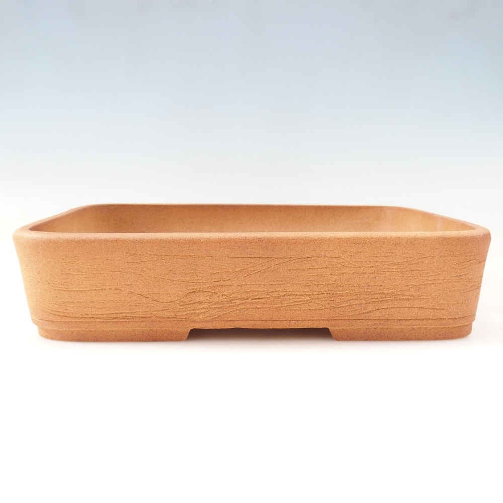 Bonsaischaal 38 x 30 x 8,5 cm , kleur bruin