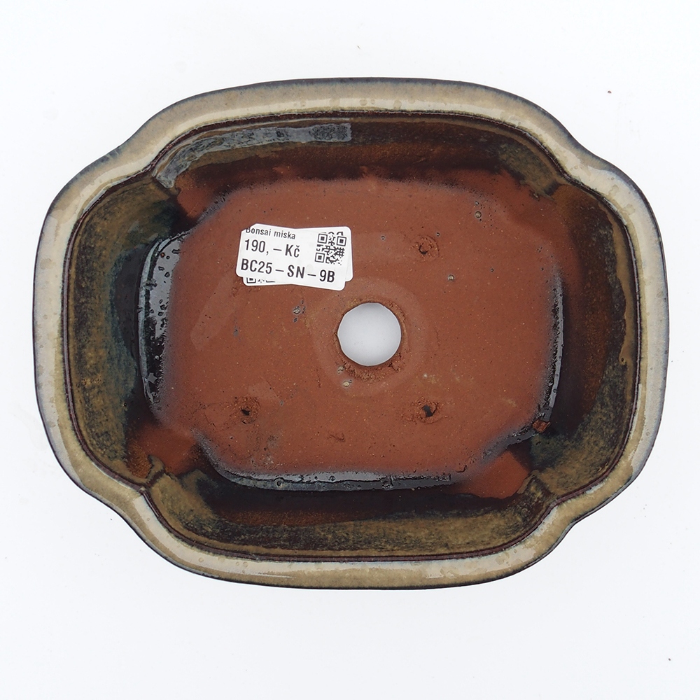 Kom 20 x 16 x 6,5 cm grijs-beige