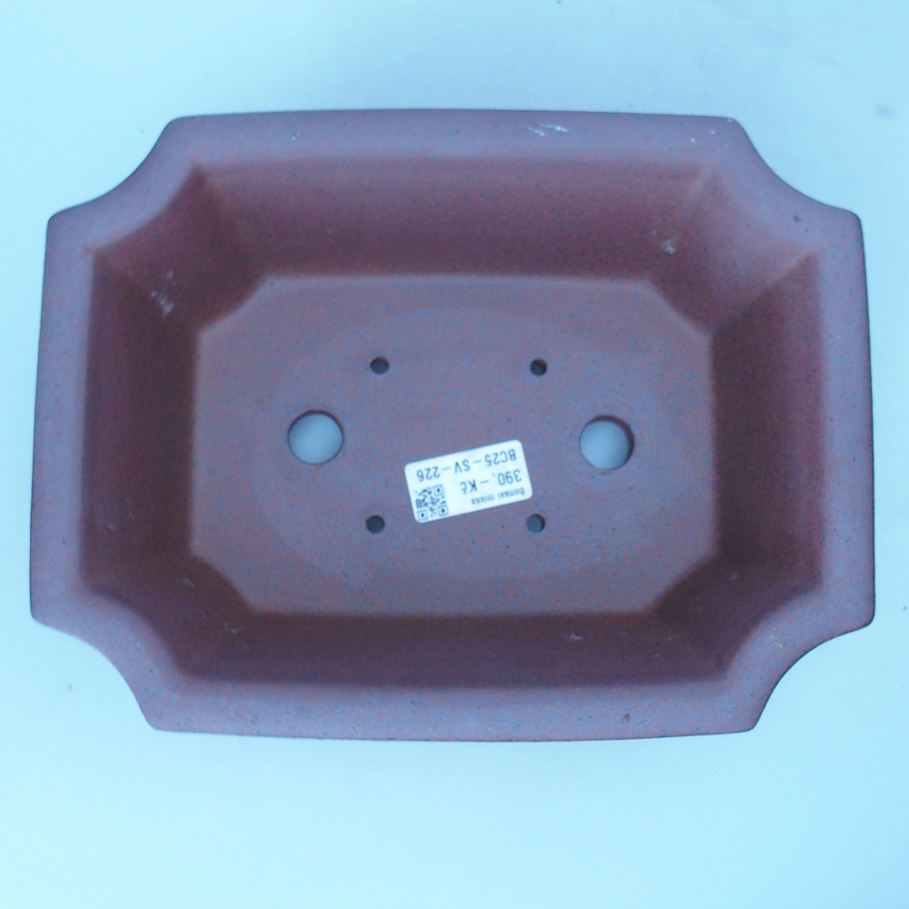 Kom 25 x 19 x 8,5 cm bruin