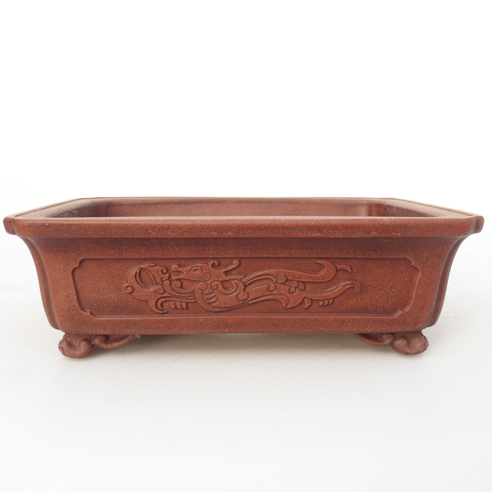 Kom 17,5 x 13,5 x 5,5 cm bruin