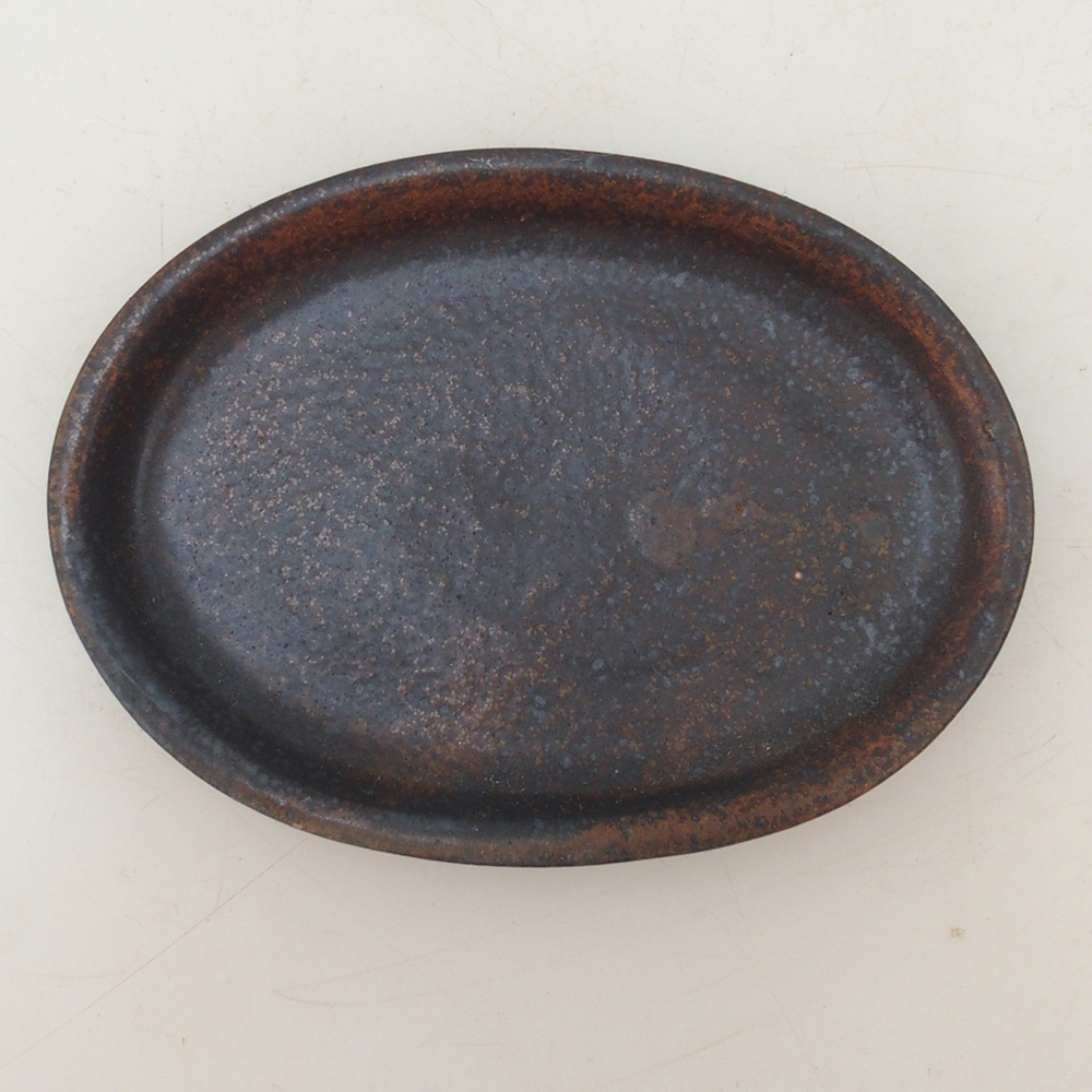 Keramische kom H04 - 10,5 x 8 x 1 cm - bruin