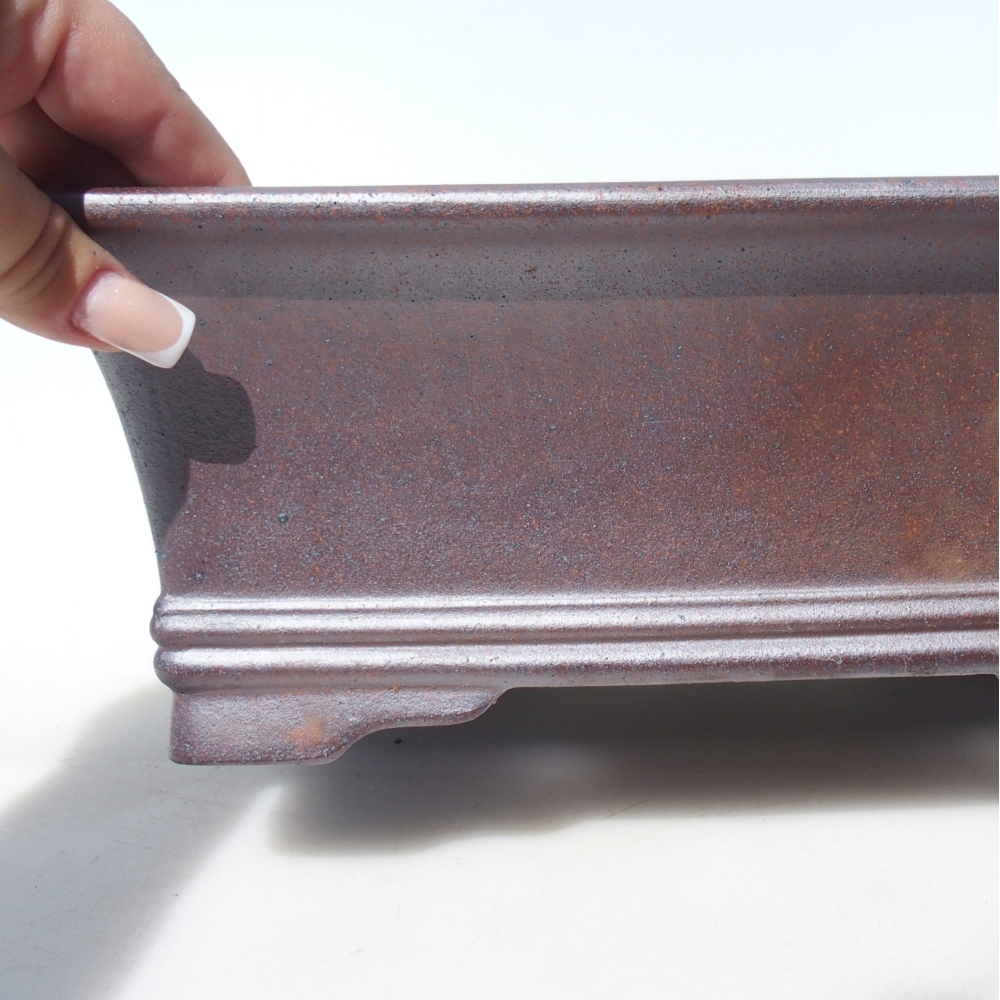 Kom 28,5 x 20 x 10 cm bruin