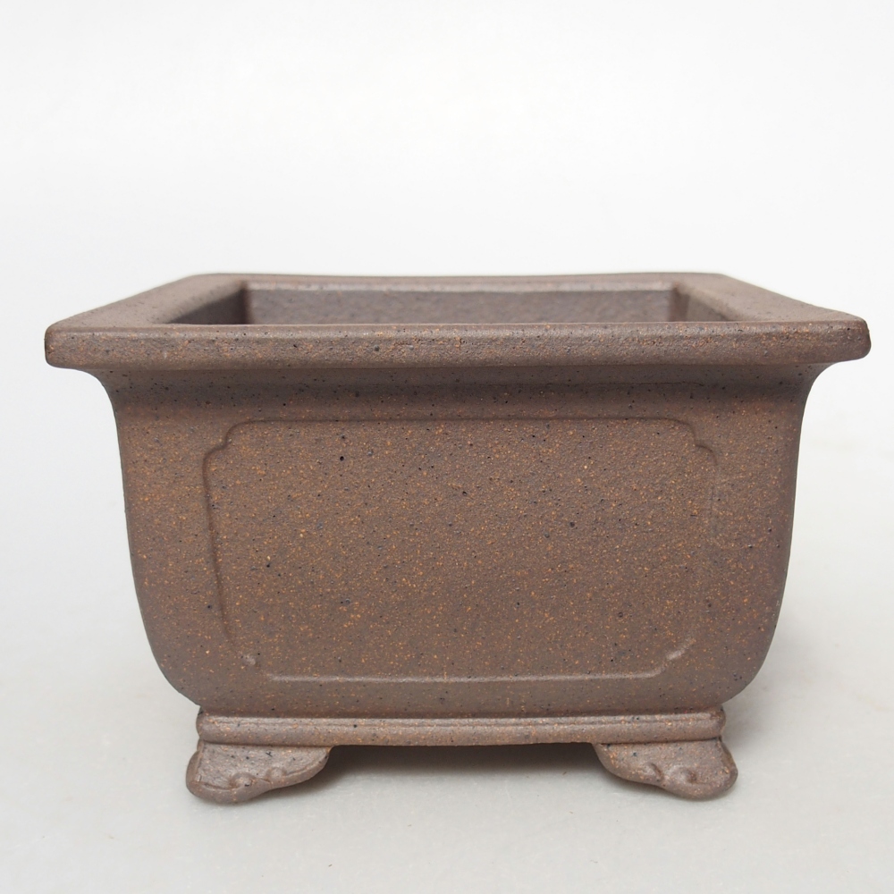 Kom 11,5 x 11,5 x 7,5 cm bruin